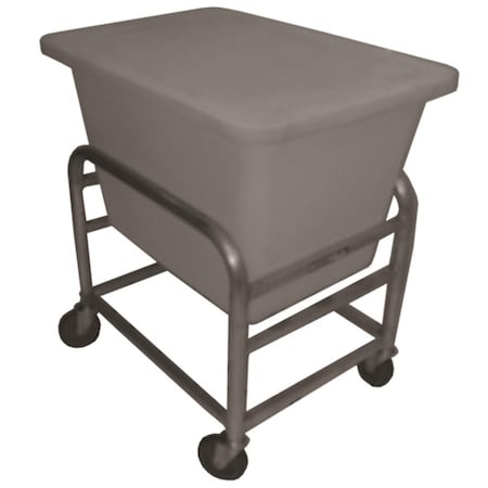 Daphnes Dinnette 8 Bushel Bulk Movers Aluminum Cart & Tub, 36 x 24.25 x 36.25 in. DA2638051